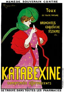 Propaganda de propaganda "Katabexine", 1898